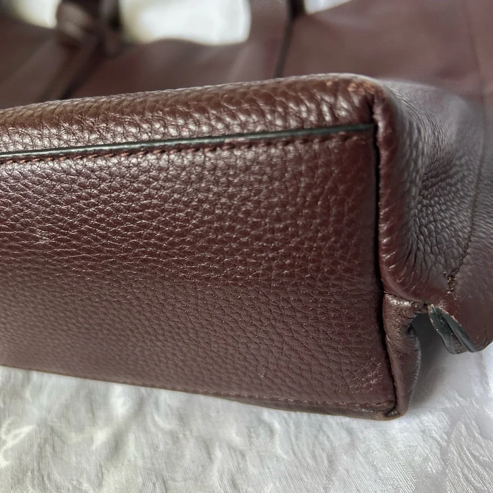 Vince Camuto Leather computer bag briefcase tote